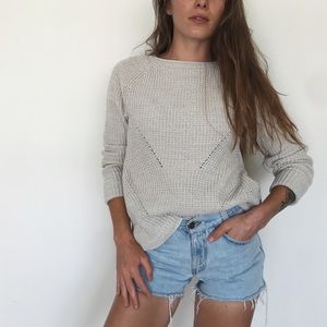 [Style & Co] Cozy knit beach sweater